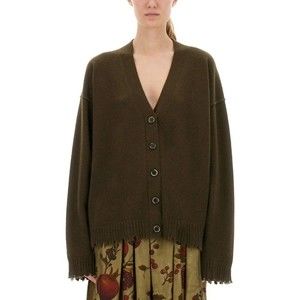 Uma Wang Loose-Fitting Cashmere Cardigan With Front Buttons - NWT